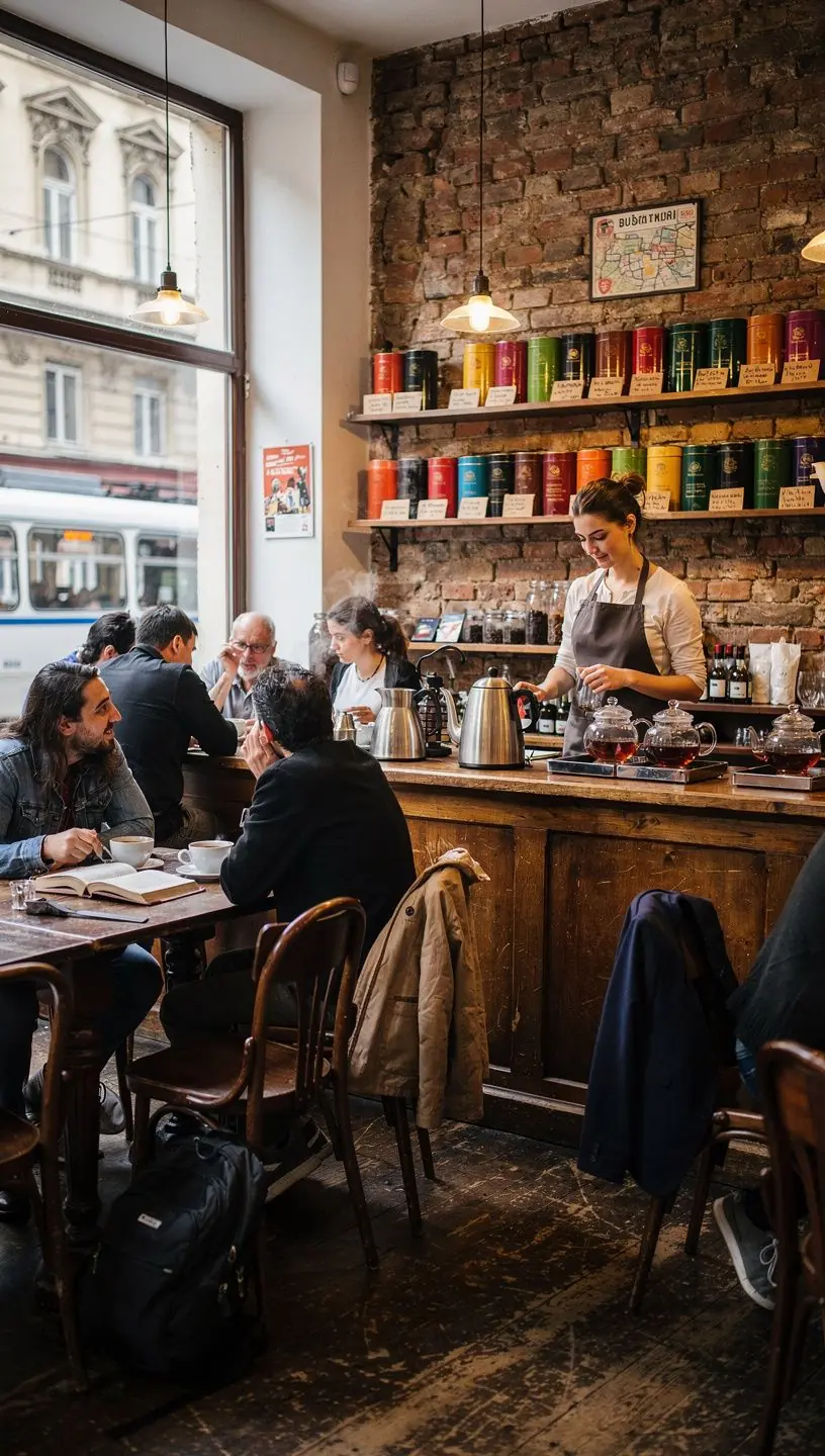 Színskála, amely a különböző fekete tea fajták színét mutatja be.